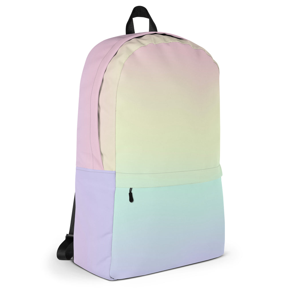Girls Pastel Rainbow Backpack