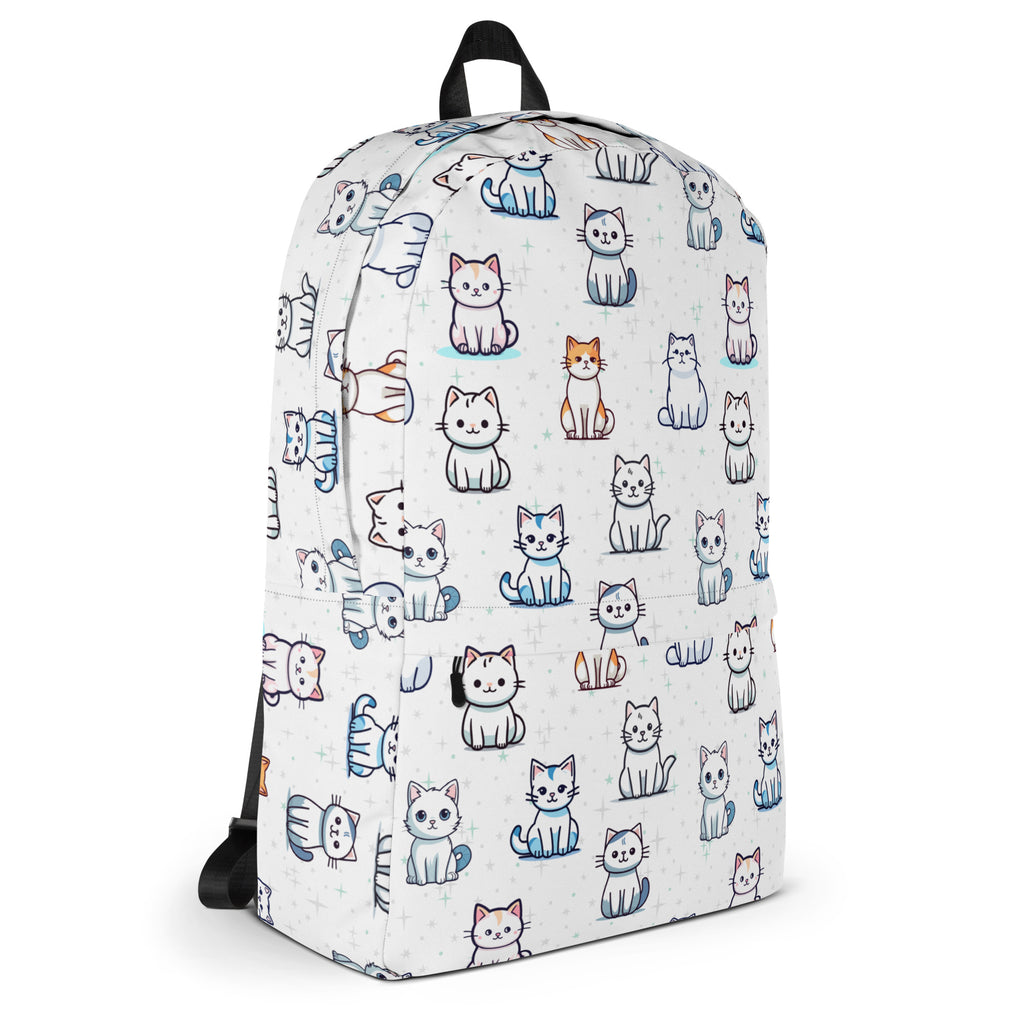 Girls Cat Pattern Backpack