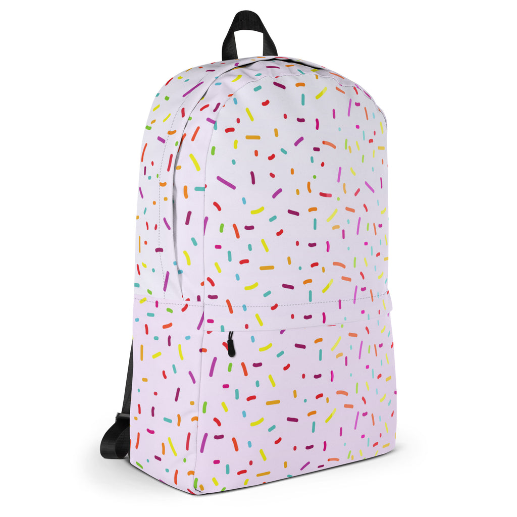 Girls Colorful Ice Cream Sprinkles Backpack
