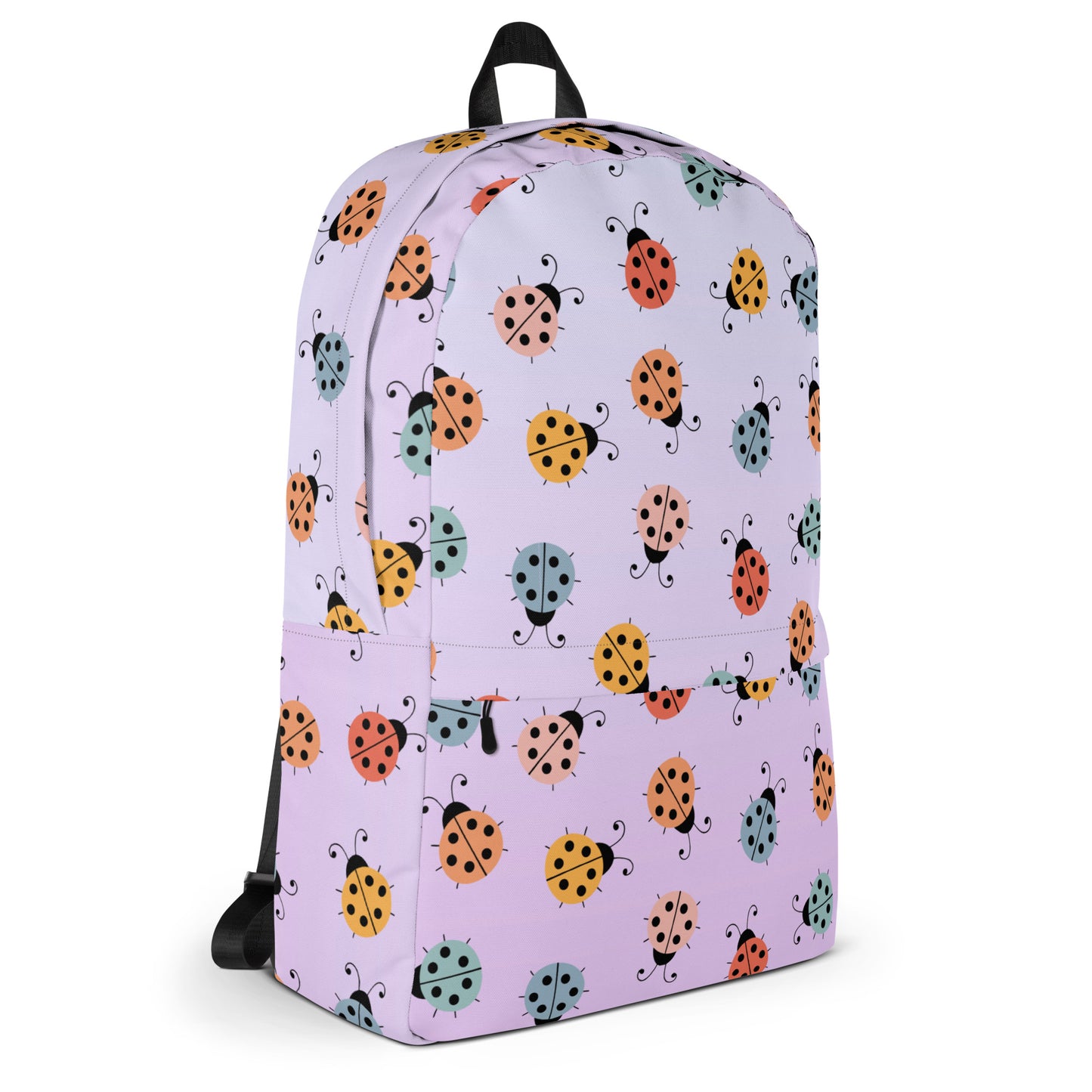 Girls Colorful Ladybug Backpack