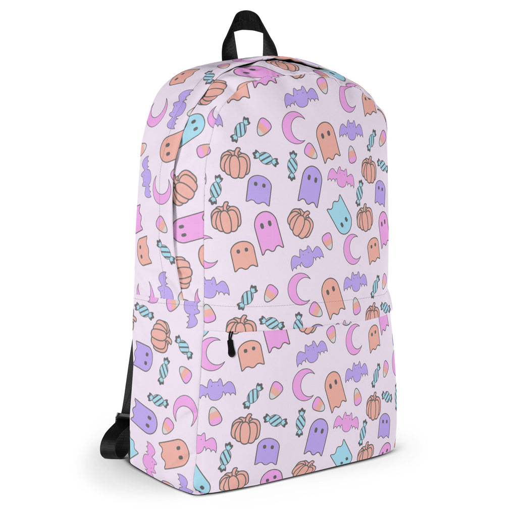Girls Ghost Halloween Backpack - Water-Resistant School Bag With Adjustable Padded Straps & Breathable Mesh Back (Copy)