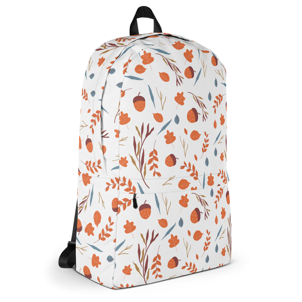 Kids Fall Acorn Backpack - Water-Resistant School Bag With Adjustable Padded Straps & Breathable Mesh Back