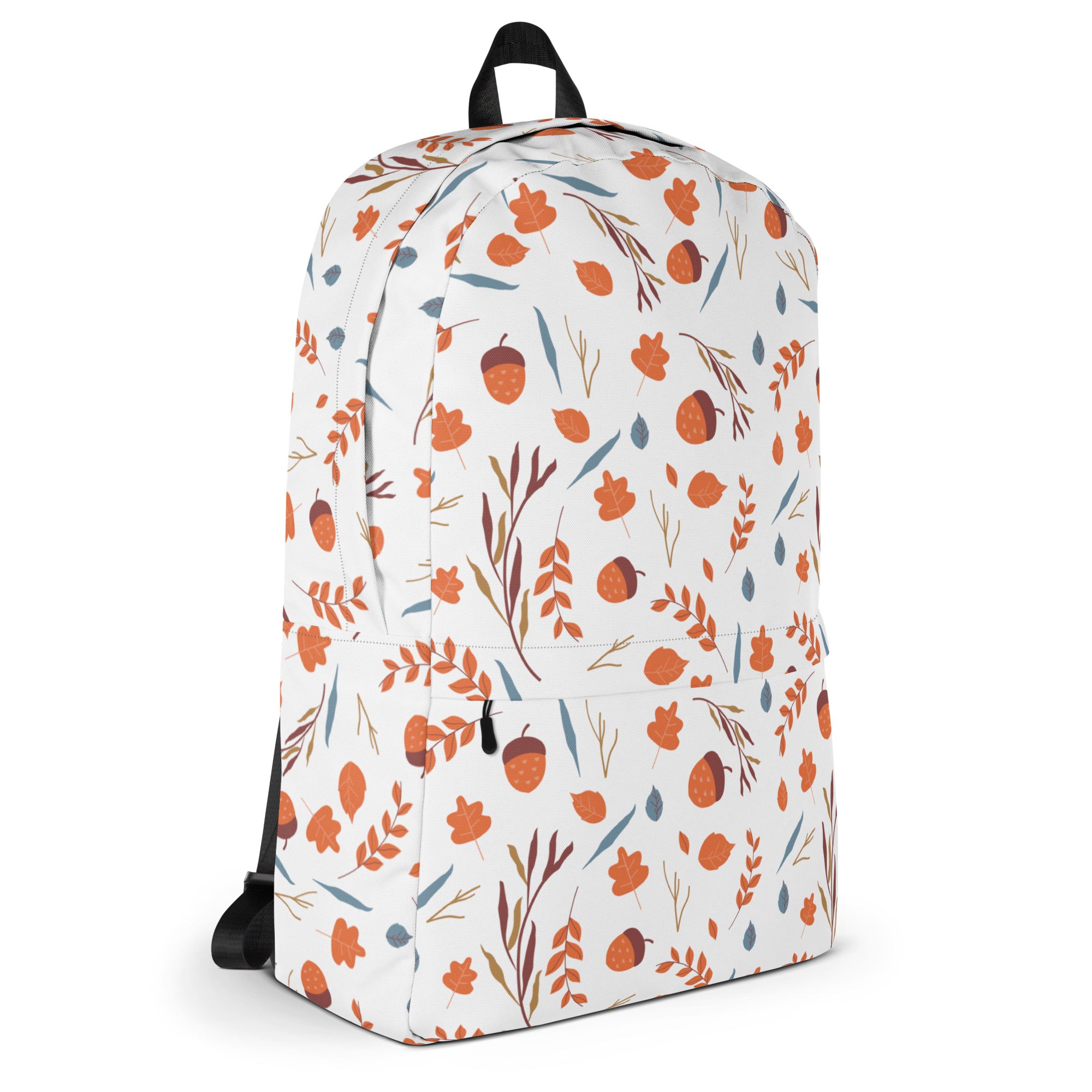 Kids Fall Acorn Backpack - Water-Resistant School Bag With Adjustable Padded Straps & Breathable Mesh Back