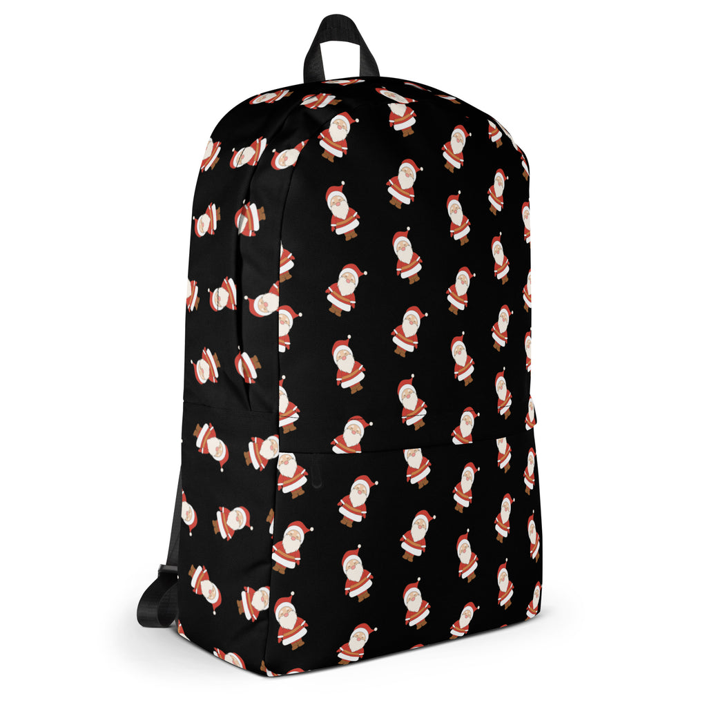 Kids Santa Backpack - Water-Resistant School Bag With Adjustable Padded Straps & Breathable Mesh Back