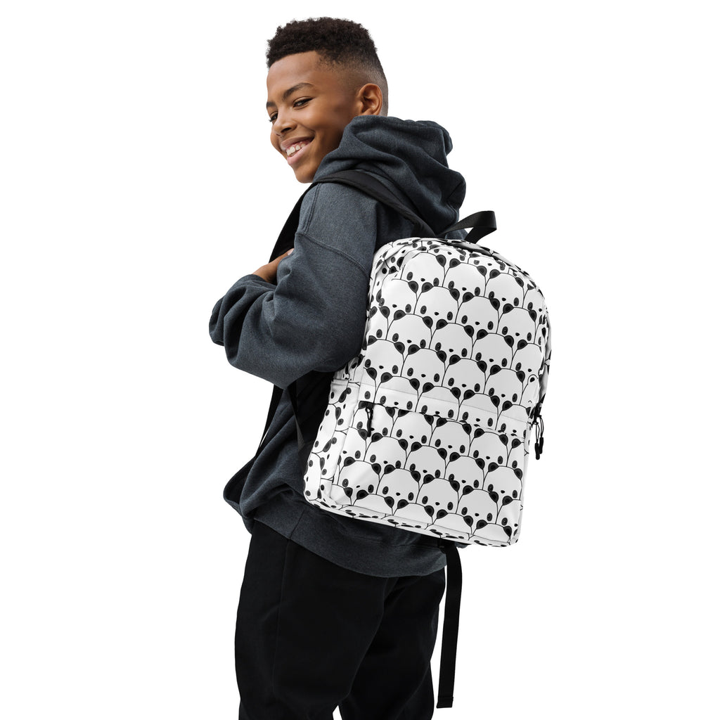 Kids Panda Backpack - Water-Resistant School Bag With Adjustable Padded Straps & Breathable Mesh Back