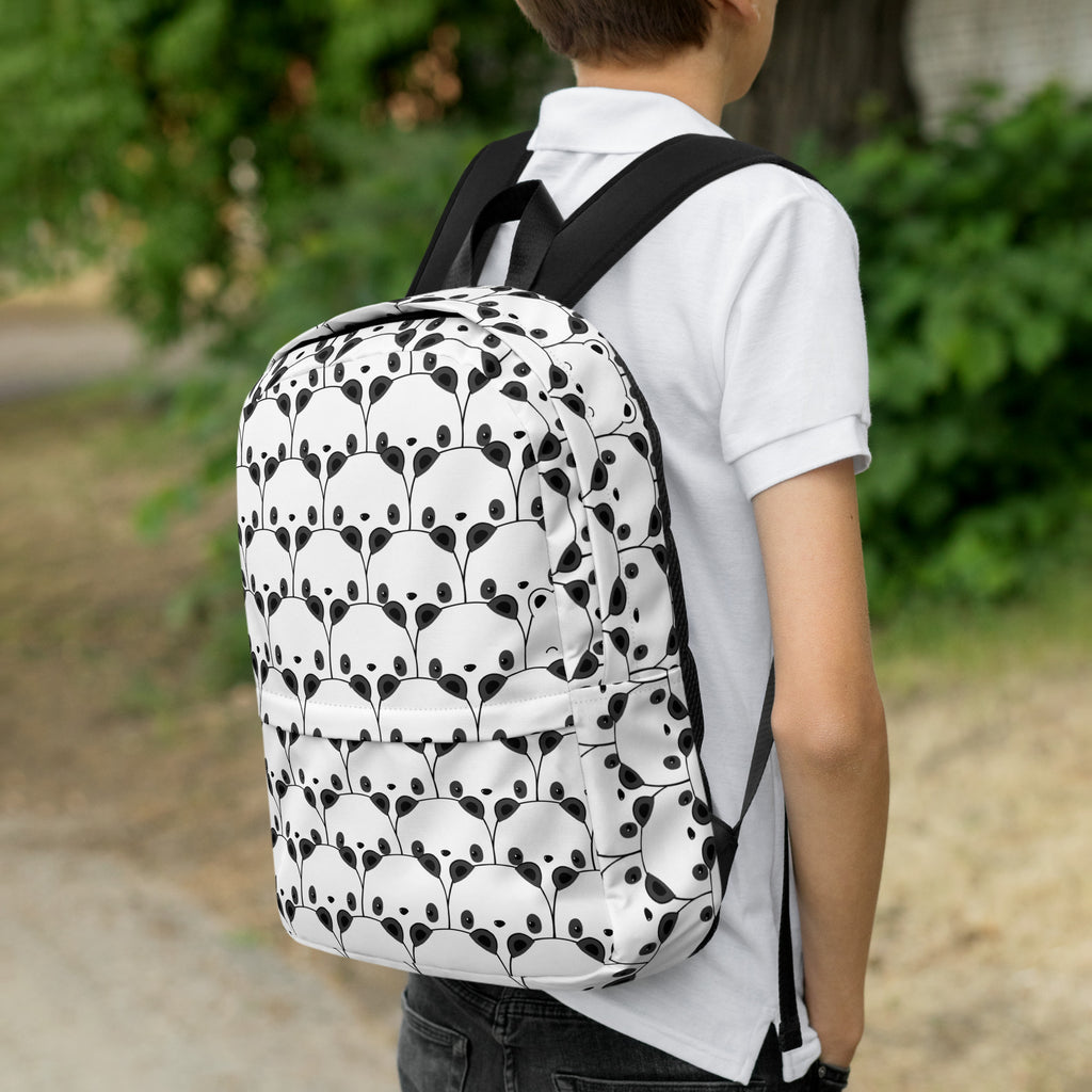 Kids Panda Backpack - Water-Resistant School Bag With Adjustable Padded Straps & Breathable Mesh Back