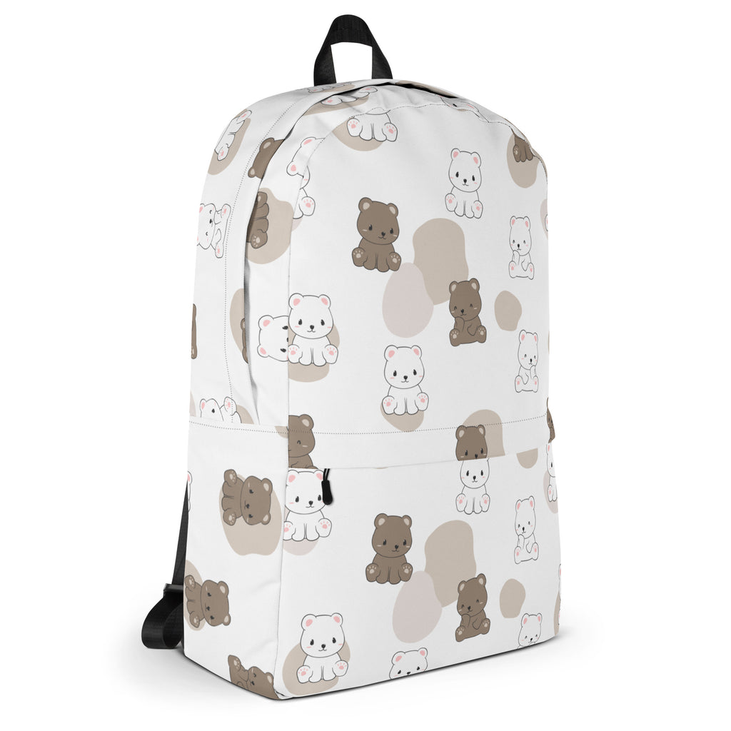 Kids Teddy Bear Backpack - Water-Resistant School Bag With Adjustable Padded Straps & Breathable Mesh Back