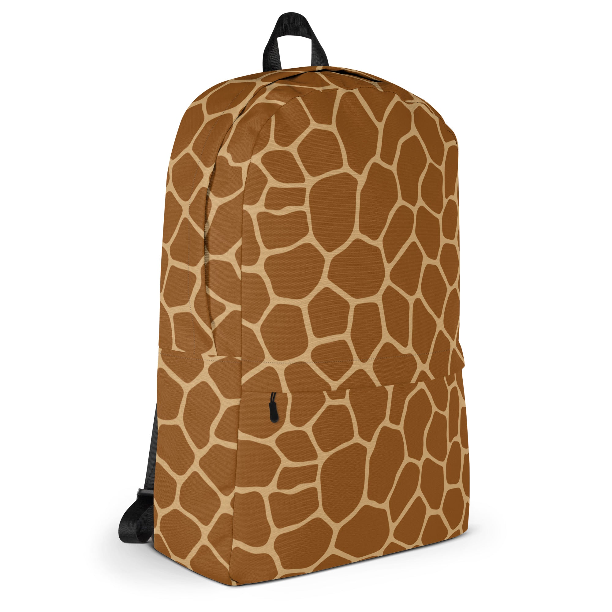 Kids Giraffe Print Backpack - Water-Resistant School Bag With Adjustable Padded Straps & Breathable Mesh Back