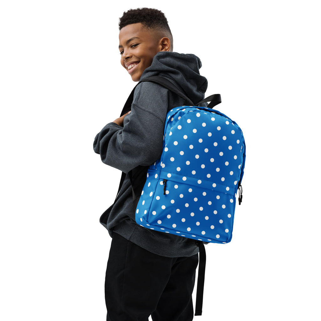 Kids Royal Blue Backpack - Water-Resistant School Bag With Adjustable Padded Straps & Breathable Mesh Back