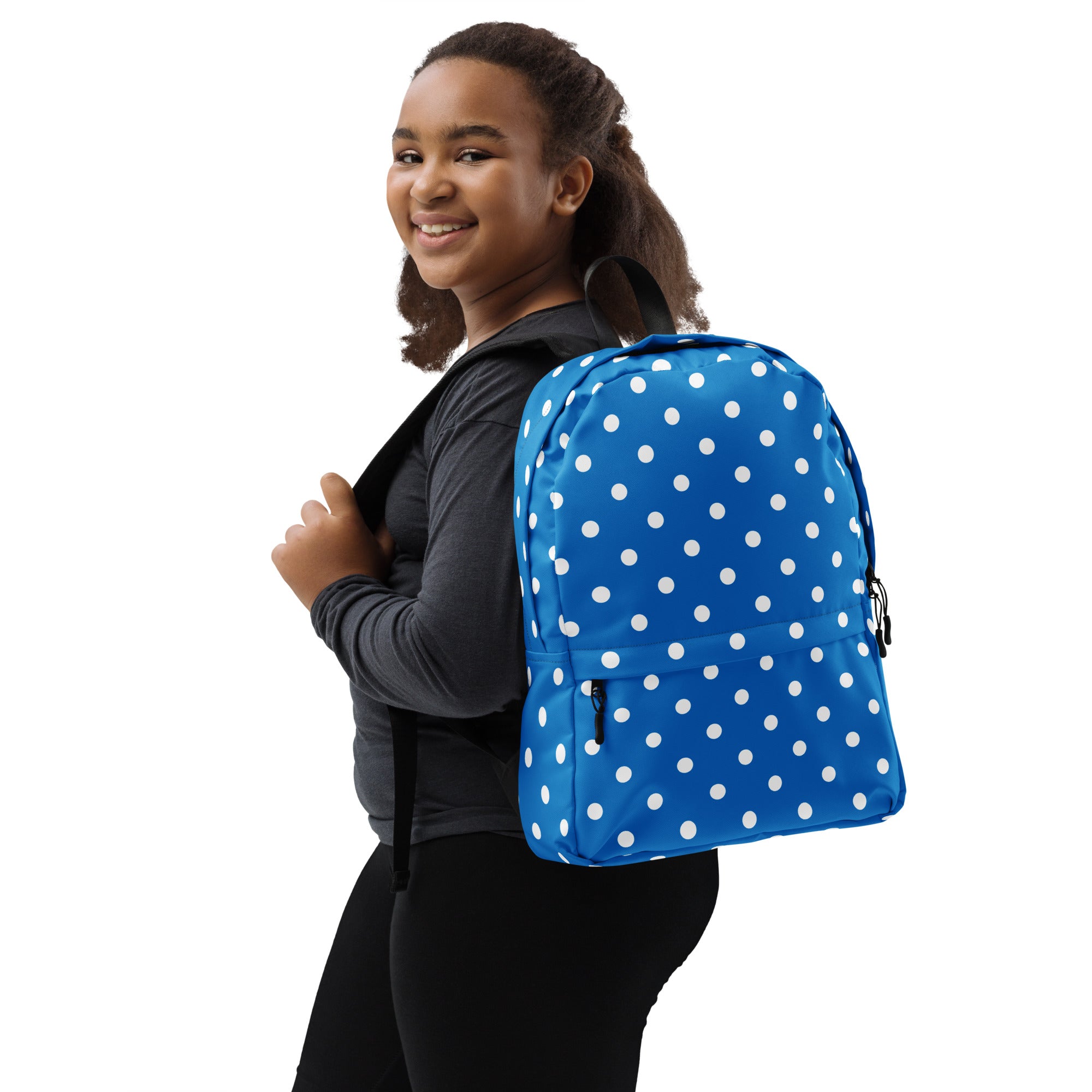 Kids Royal Blue Backpack - Water-Resistant School Bag With Adjustable Padded Straps & Breathable Mesh Back
