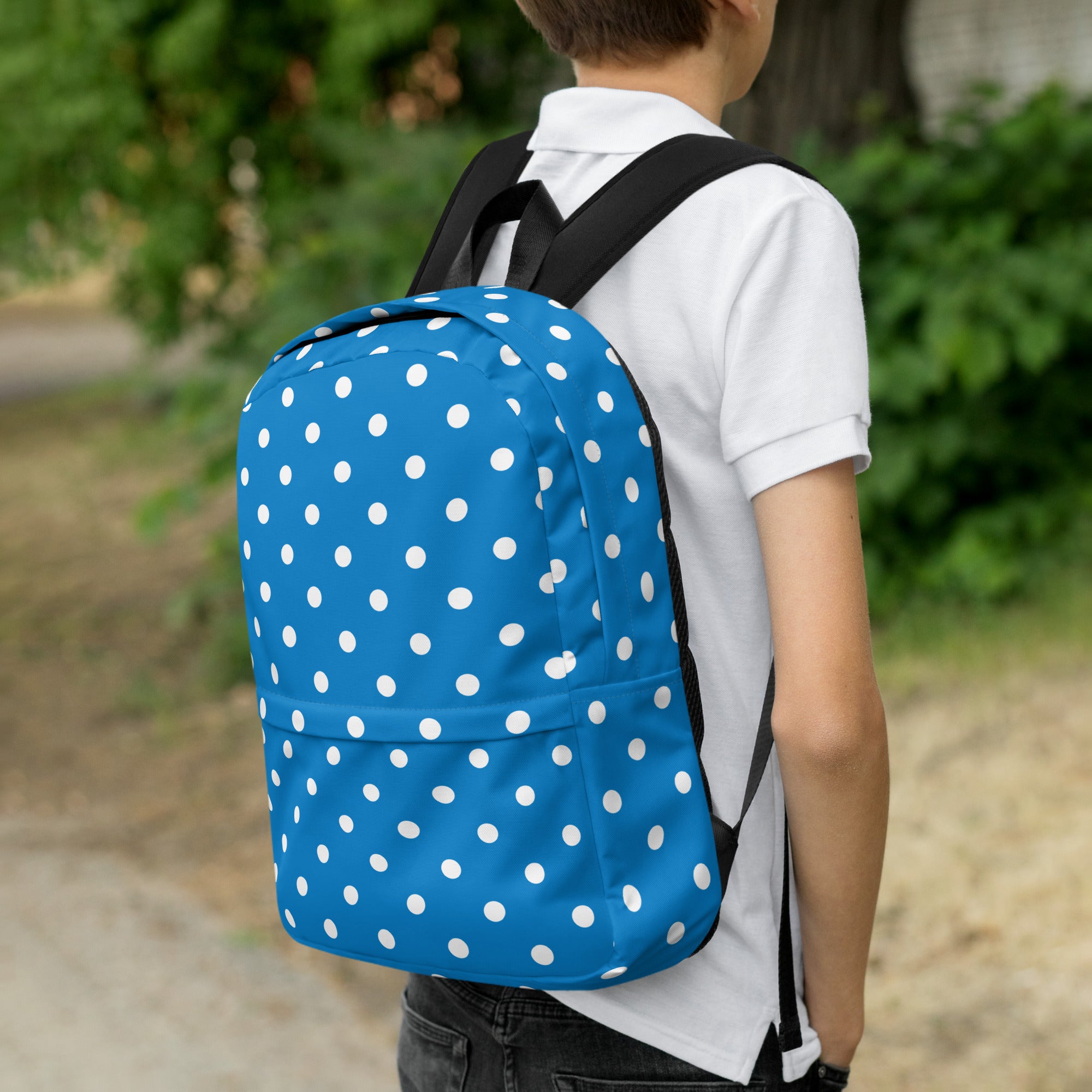 Kids Royal Blue Backpack - Water-Resistant School Bag With Adjustable Padded Straps & Breathable Mesh Back