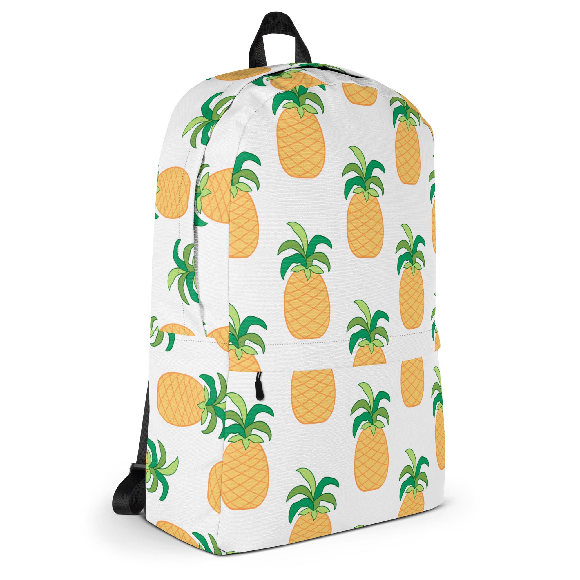 Kids Pineapple Backpack - Water-Resistant School Bag With Adjustable Padded Straps & Breathable Mesh Back