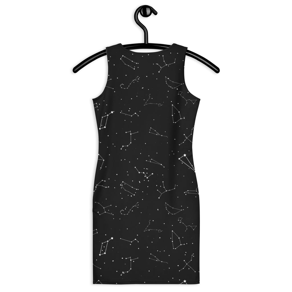 Women's Realistic Constellations Bodycon Dress – Buttery Soft Fit With UPF 50+ Sun Protection