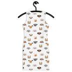 Women's Dog Face Bodycon Dress – Buttery Soft Fit With UPF 50+ Sun Protection