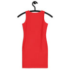 Women's Red Bodycon Dress – Buttery Soft Fit With UPF 50+ Sun Protection