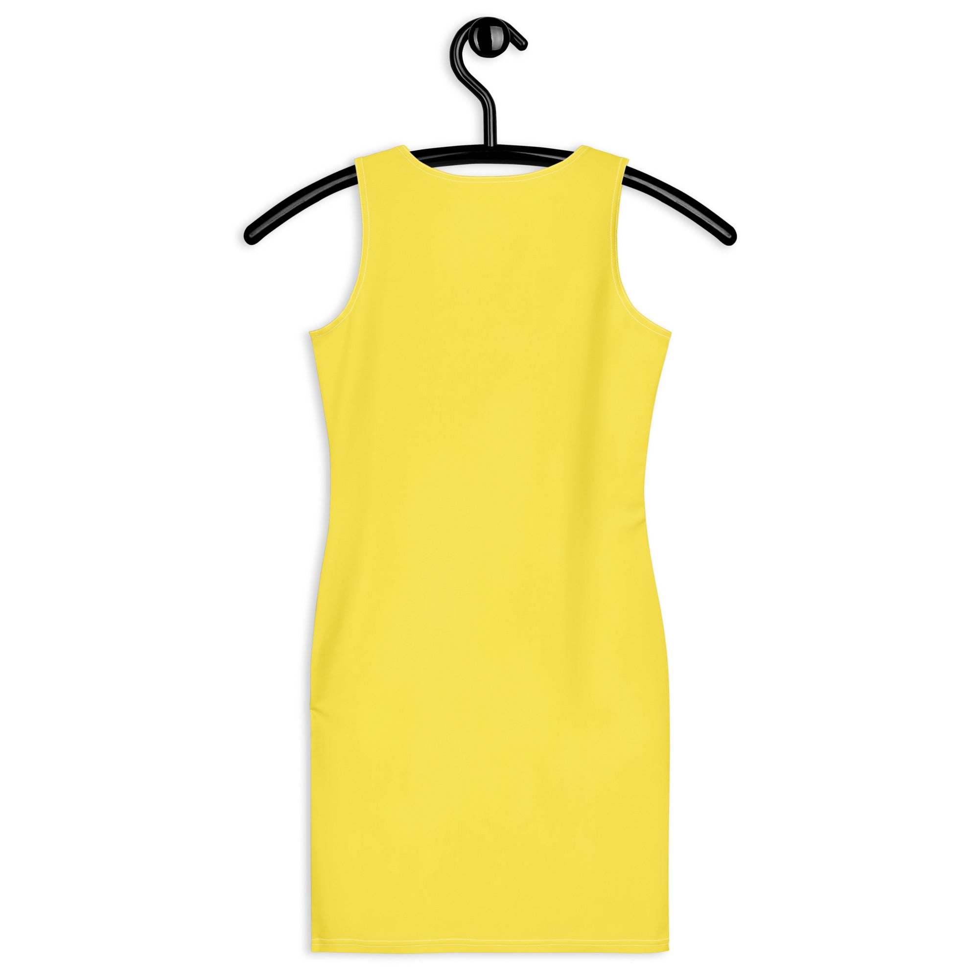 Women's Yellow Bodycon Dress – Buttery Soft Fit With UPF 50+ Sun Protection