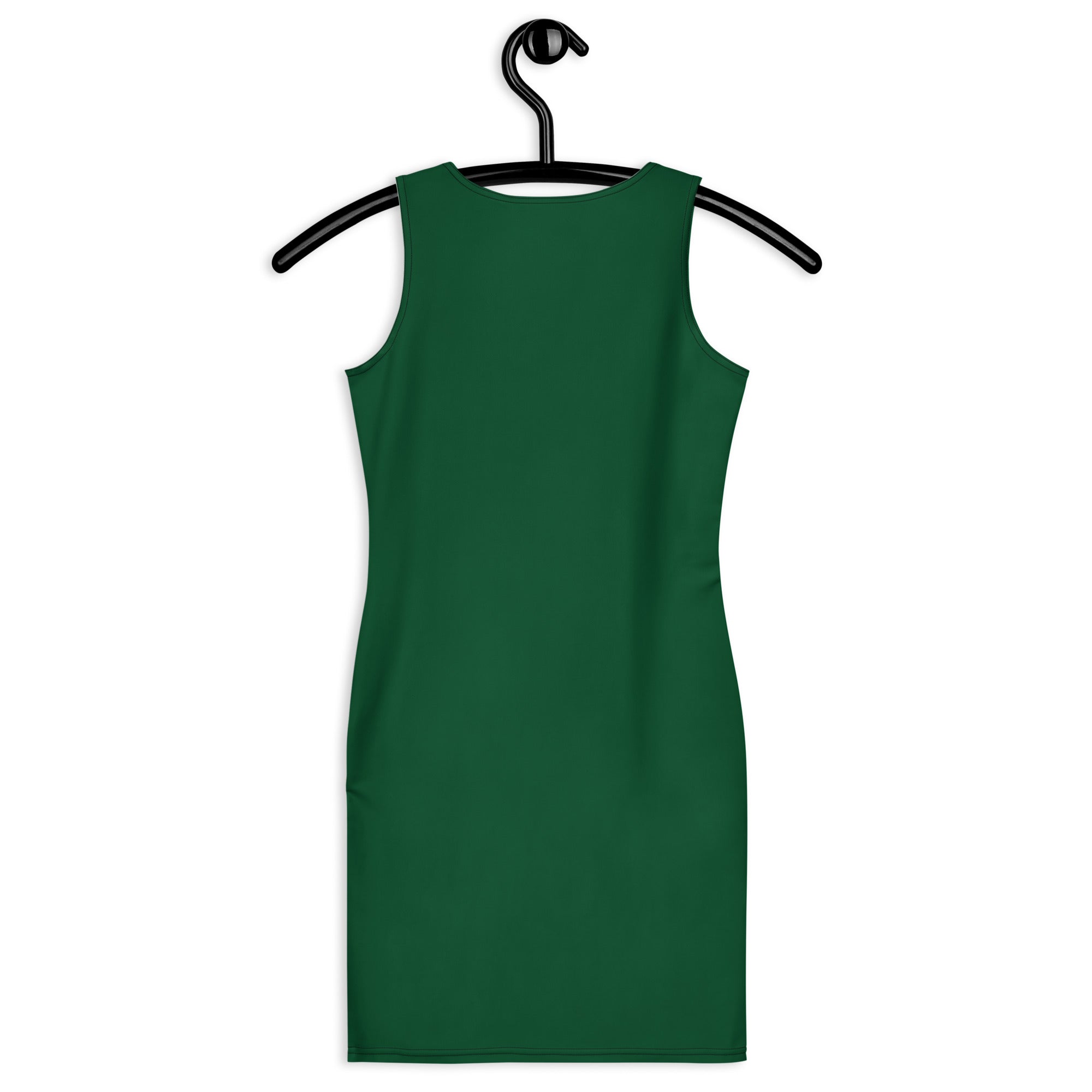 Women's Dark Green Bodycon Dress – Buttery Soft Fit With UPF 50+ Sun Protection