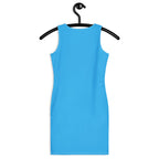 Women's Sky Blue Bodycon Dress – Buttery Soft Fit With UPF 50+ Sun Protection