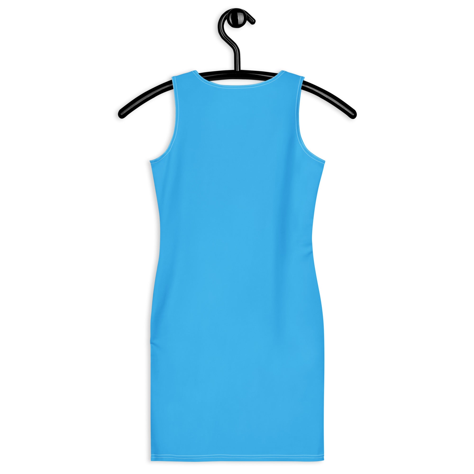 Women's Sky Blue Bodycon Dress – Buttery Soft Fit With UPF 50+ Sun Protection
