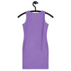 Women's Purple Bodycon Dress – Buttery Soft Fit With UPF 50+ Sun Protection