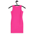 Women's Hot Pink Bodycon Dress – Buttery Soft Fit With UPF 50+ Sun Protection