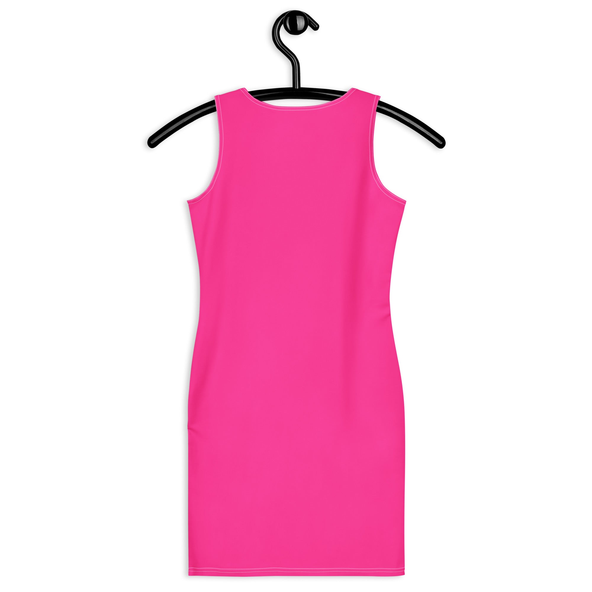 Women's Hot Pink Bodycon Dress – Buttery Soft Fit With UPF 50+ Sun Protection