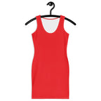 Women's Red Bodycon Dress – Buttery Soft Fit With UPF 50+ Sun Protection