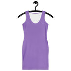 Women's Purple Bodycon Dress – Buttery Soft Fit With UPF 50+ Sun Protection