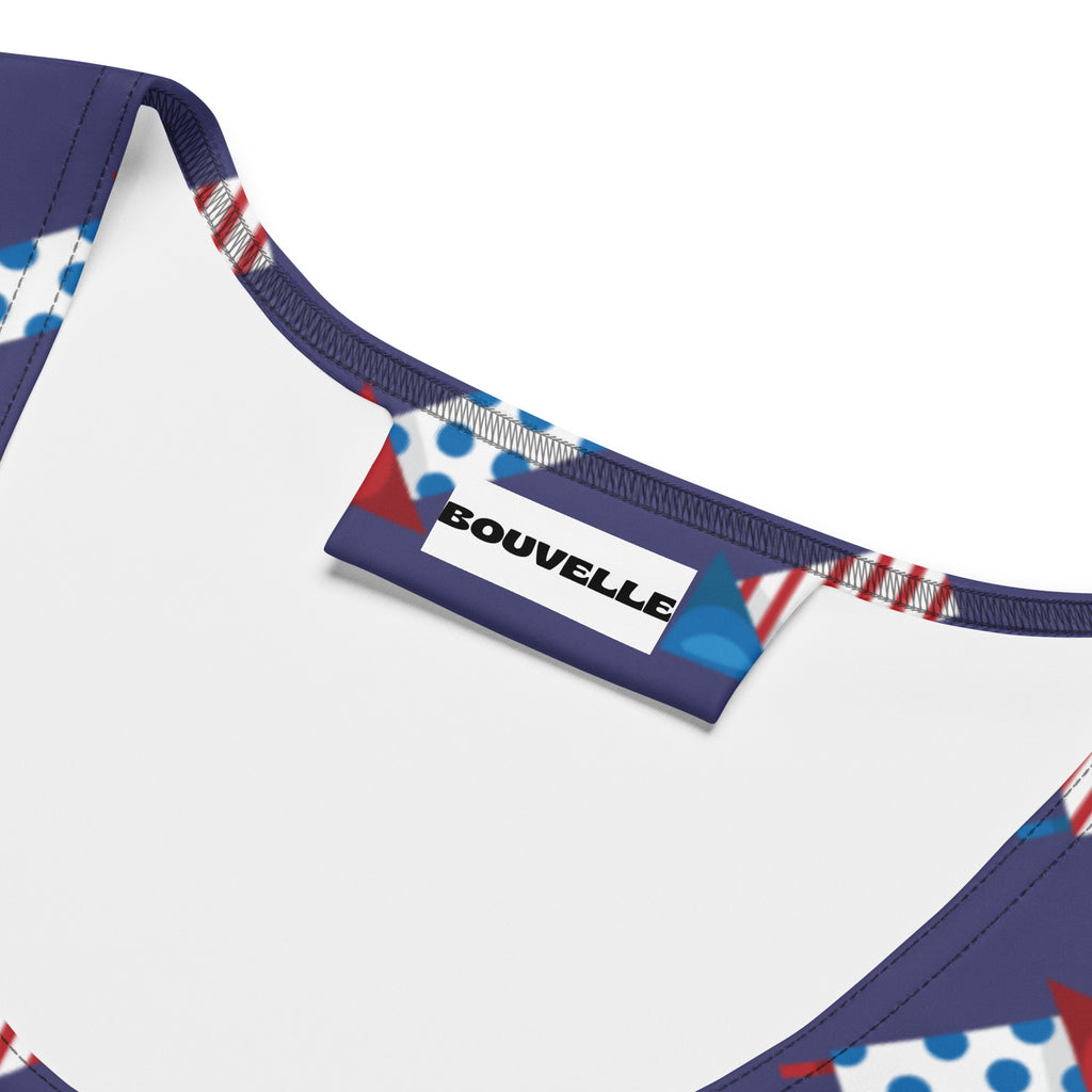 Women's Firework Rockets 4th of July Buttery Soft Crop Top- Quick-Drying UPF 50+ Stretch Top