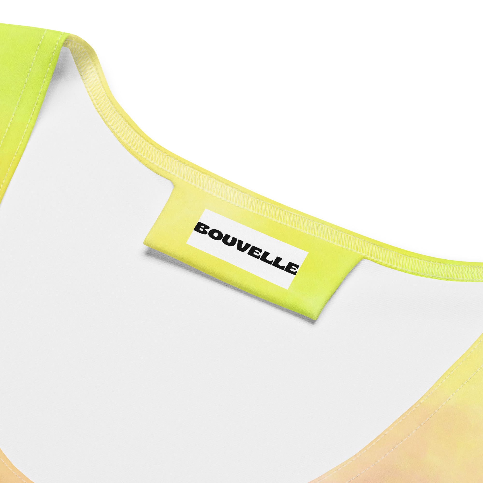 Women's Colorful Pastel Watercolor Buttery Soft Crop Top- Quick-Drying UPF 50+ Stretch Top