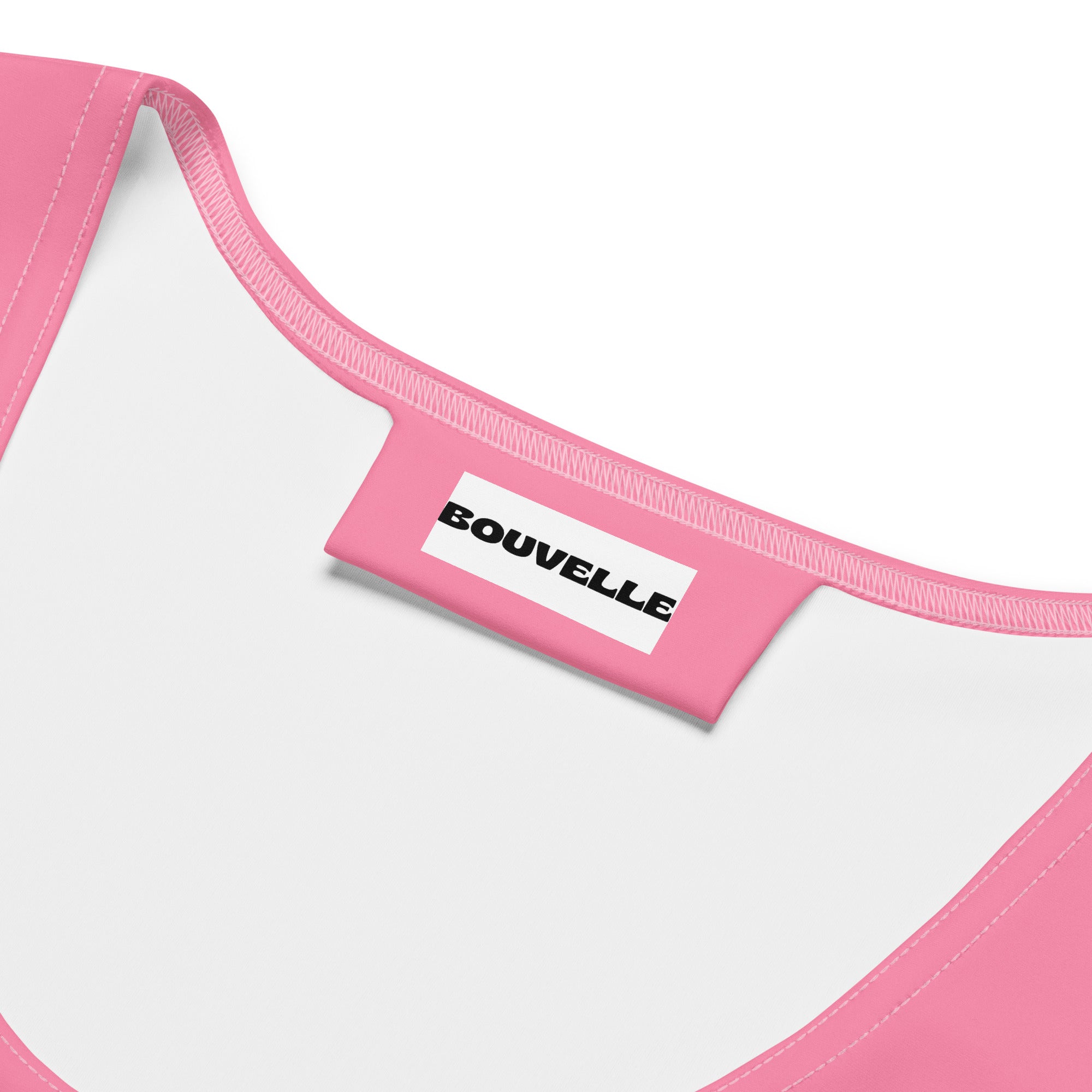 Women's Pink Buttery Soft Crop Top- Quick-Drying UPF 50+ Stretch Top