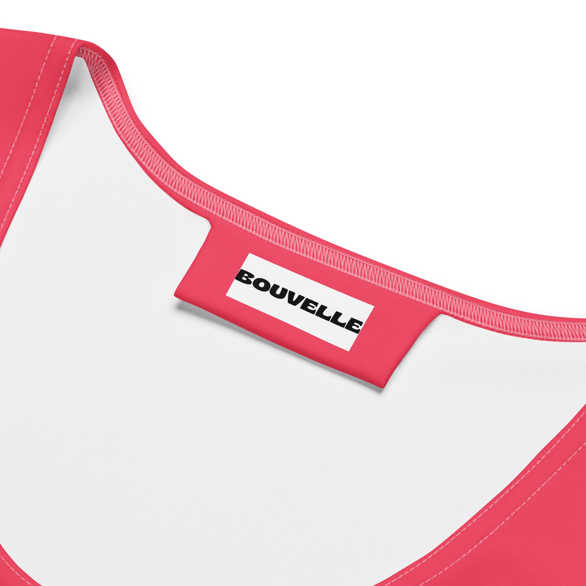 Women's Bright Pink Buttery Soft Crop Top- Quick-Drying UPF 50+ Stretch Top