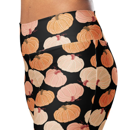 Women's Pumpkin Patch High Waist Flare Legging Pants