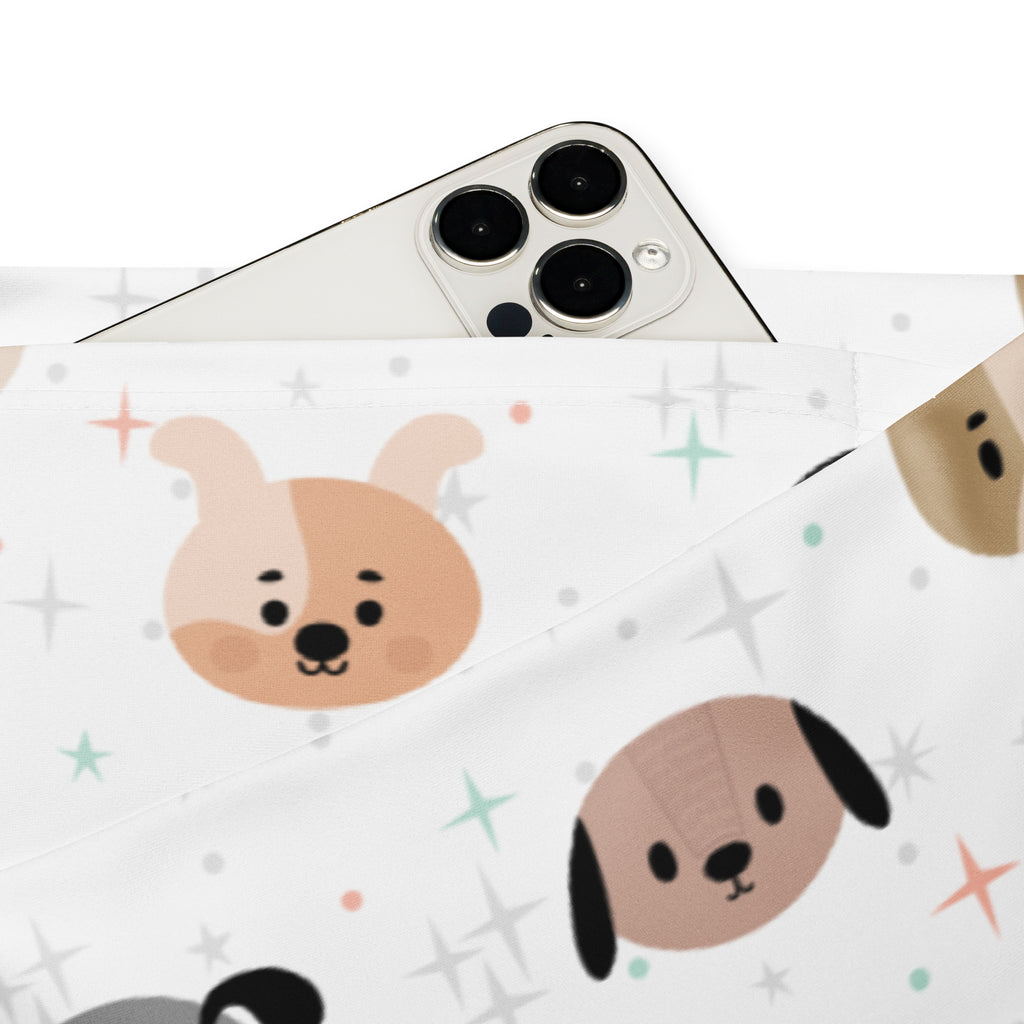 Women's Dog Face High Waist Flare Legging Pants