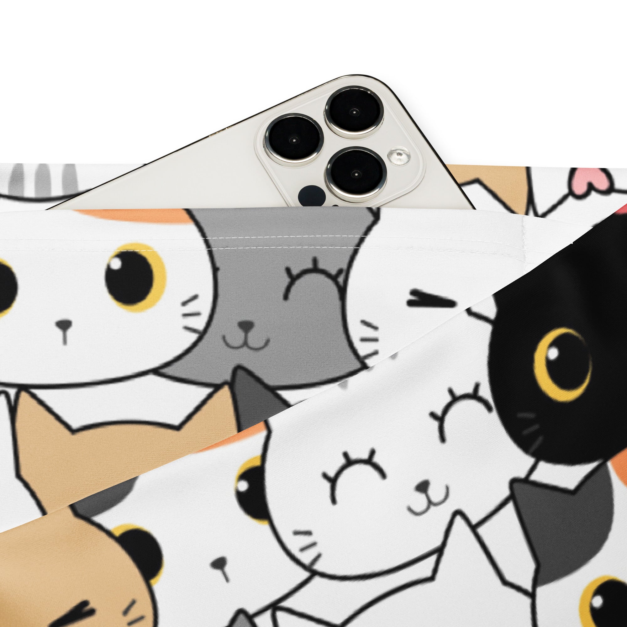 Women's Cat Face High Waist Flare Legging Pants