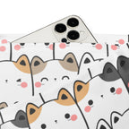 Women's Kawaii Cat High Waist Flare Legging Pants