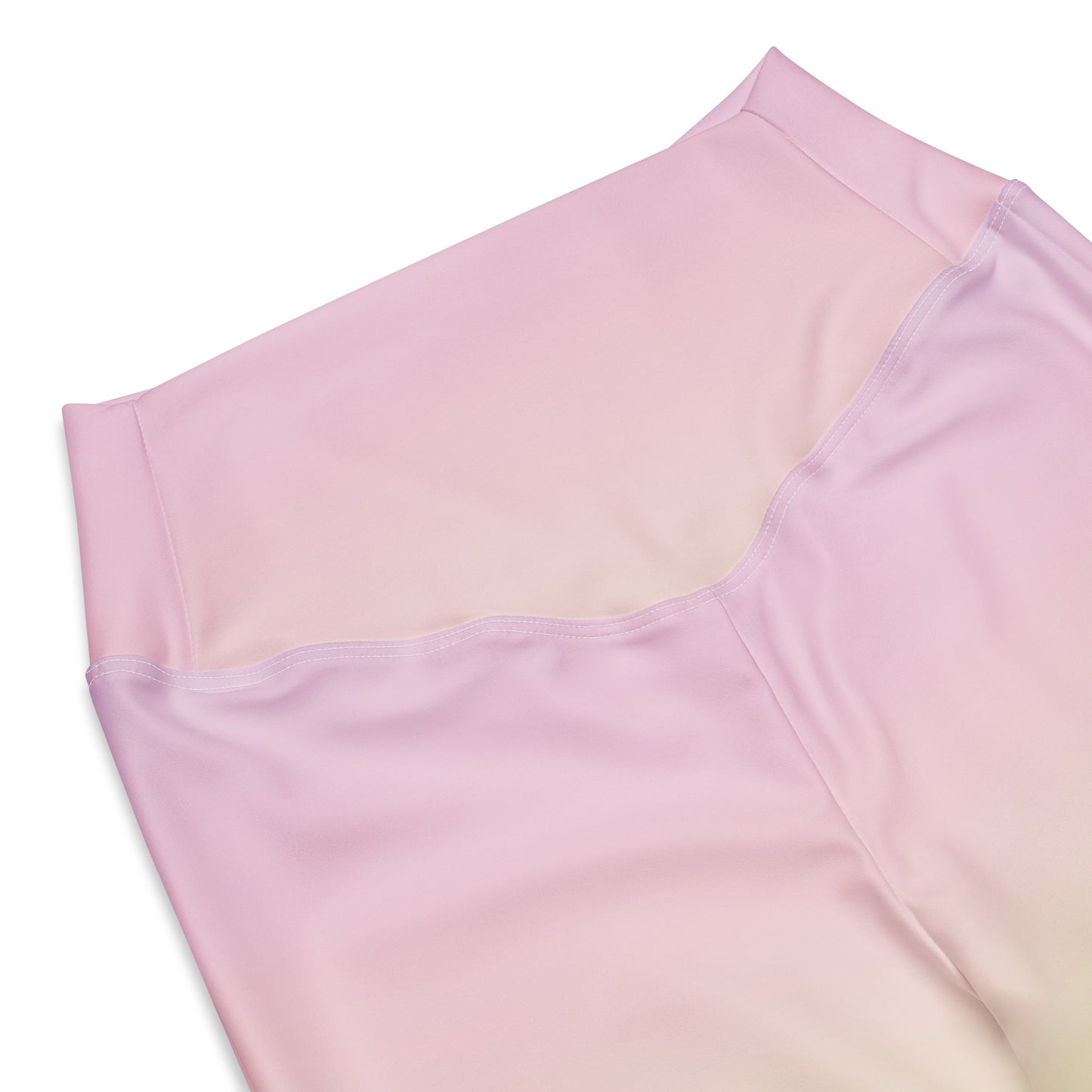 Women's Pastel Rainbow High Waist Flare Legging Pants