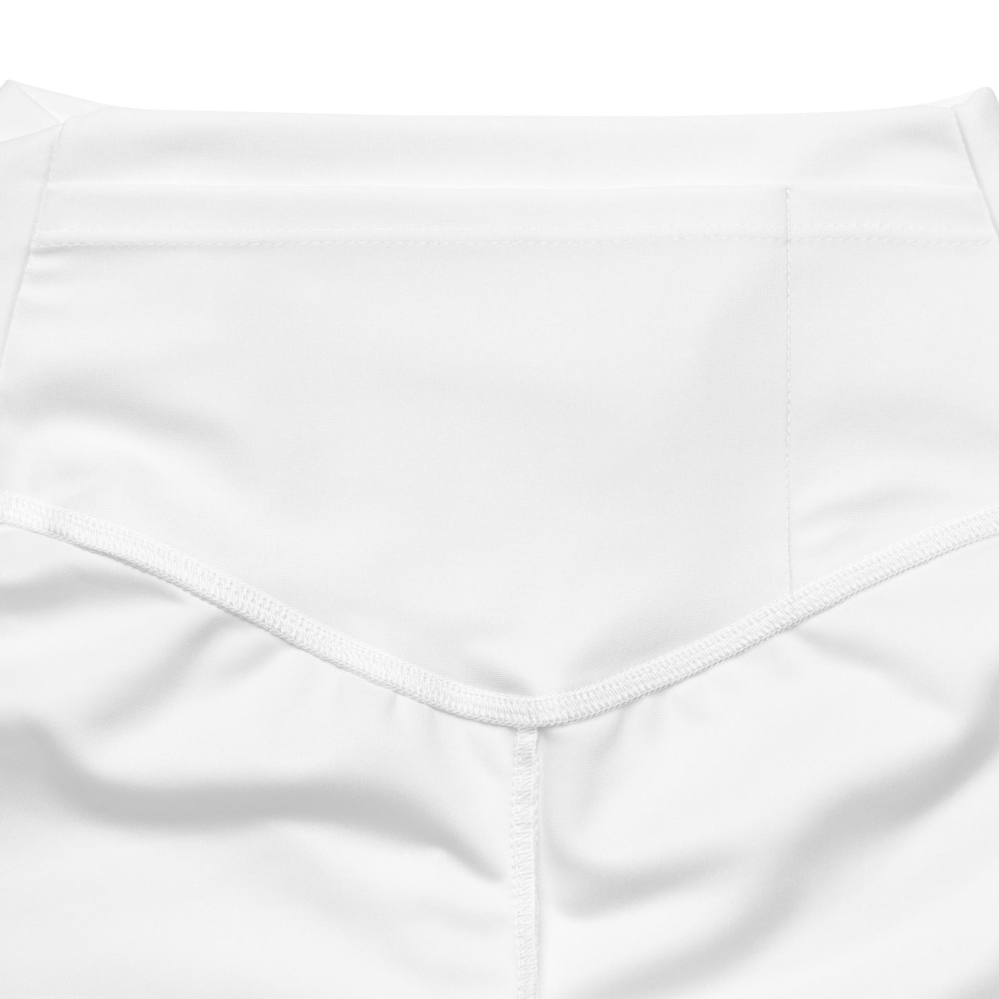 Women's White High Waist Flare Legging Pants