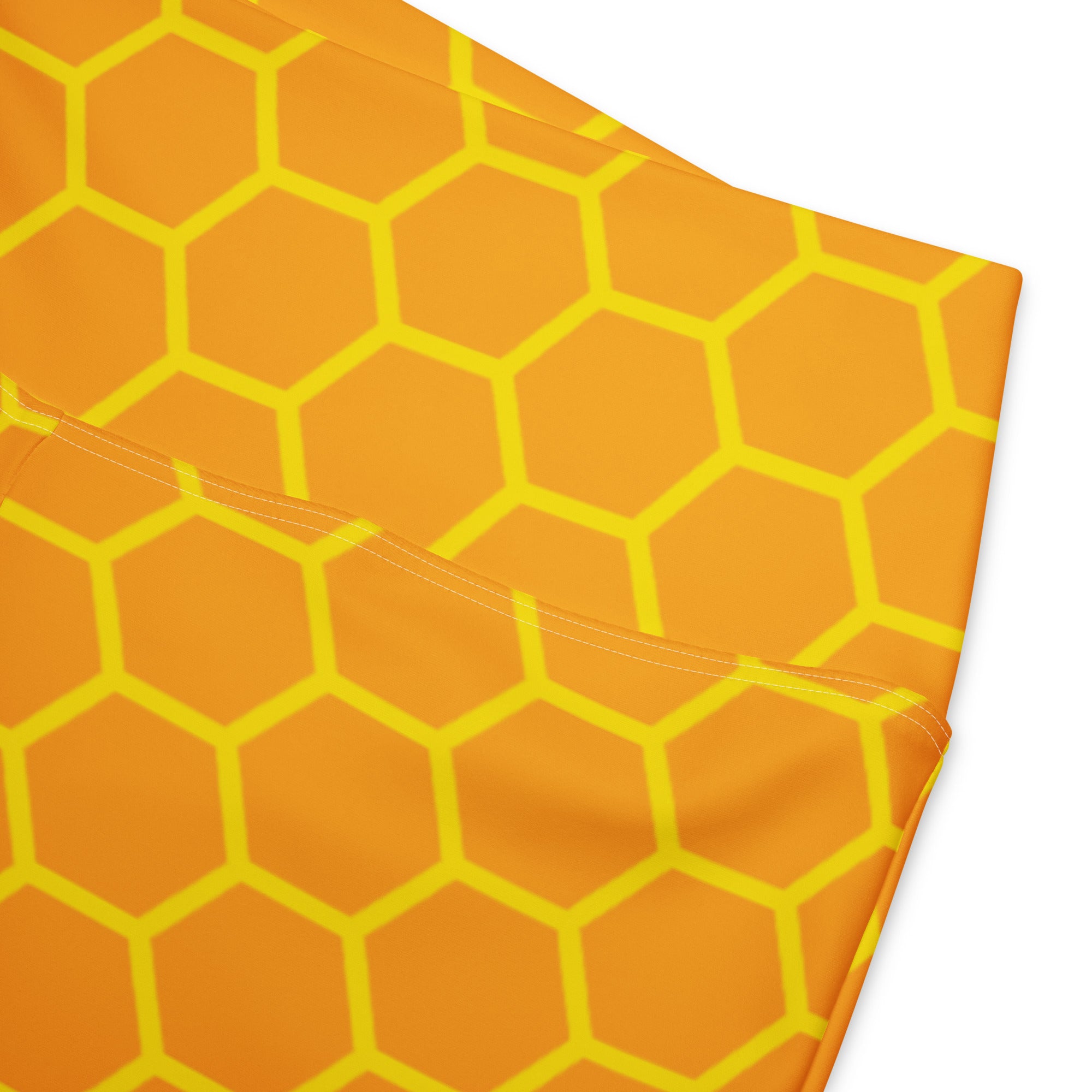 Women's Honeycomb High Waist Flare Legging Pants