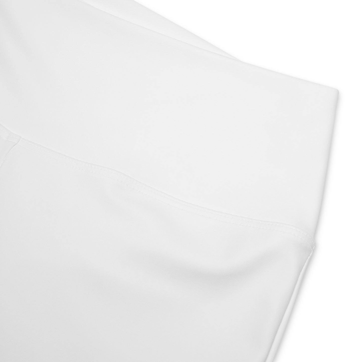 Women's White High Waist Flare Legging Pants