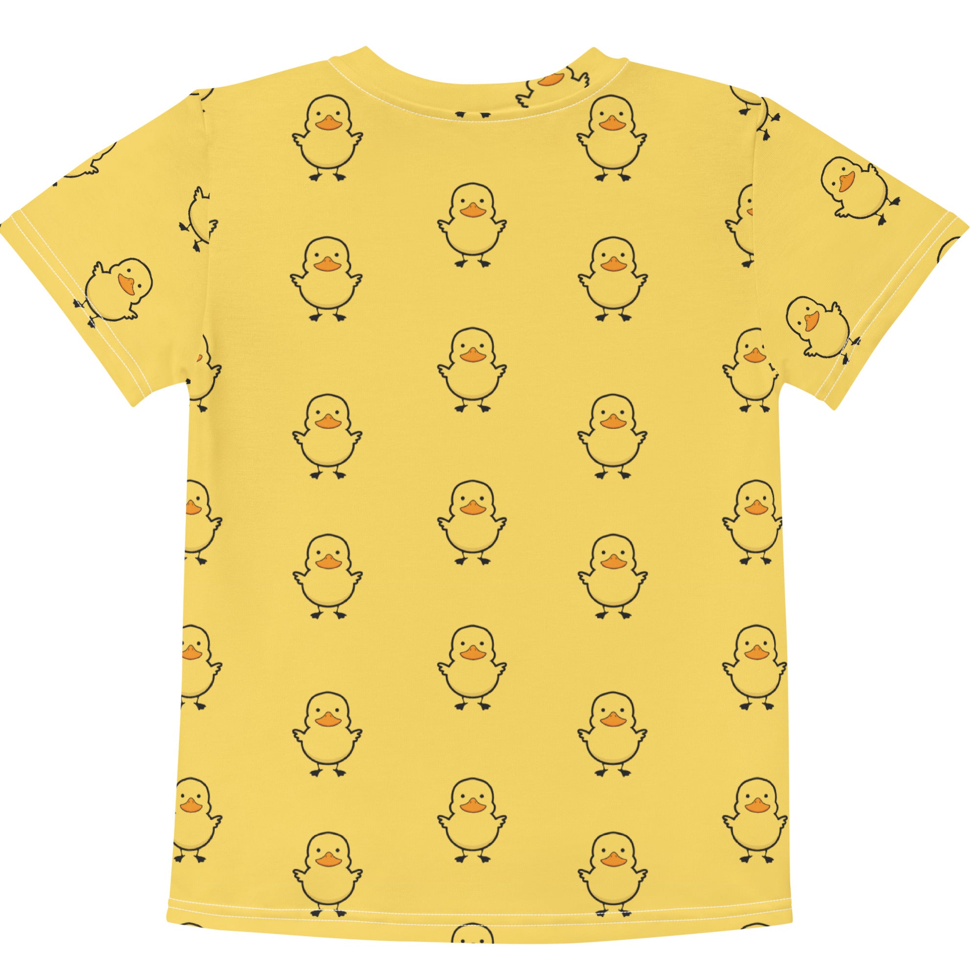 Kids Yellow Rubber Duck Cotton T-Shirt
