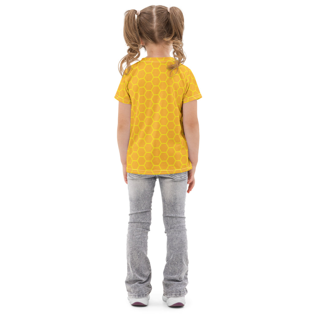 Kids Honeycomb Cotton T-Shirt