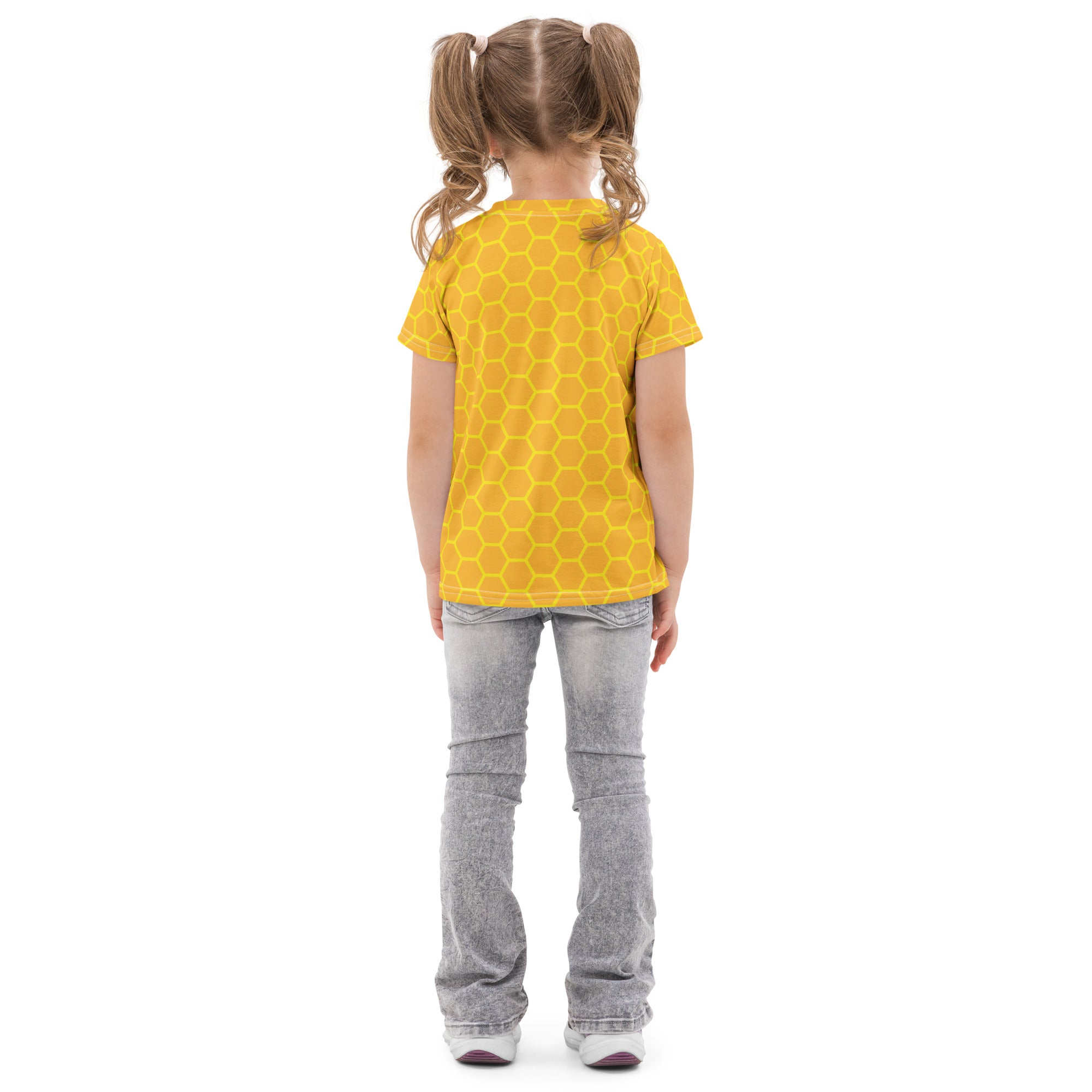 Kids Honeycomb Cotton T-Shirt