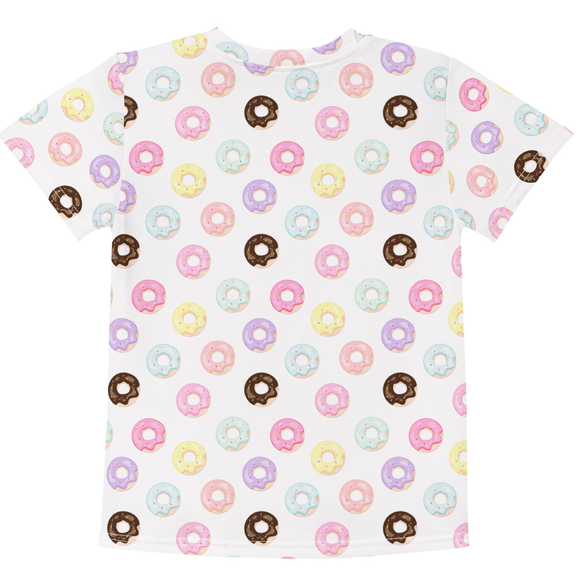 Kids Colorful Donuts Cotton T-Shirt