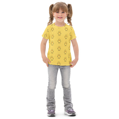 Kids Yellow Rubber Duck Cotton T-Shirt