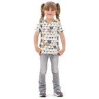 Kids Kawaii Cat Cotton T-Shirt