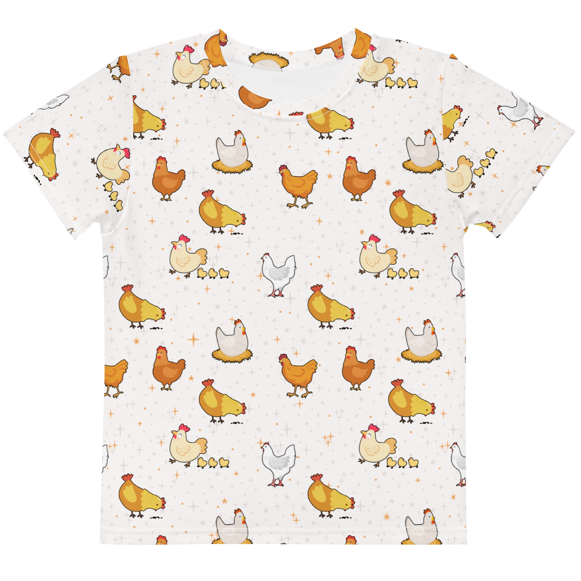 Kids Chicken Cotton T-Shirt