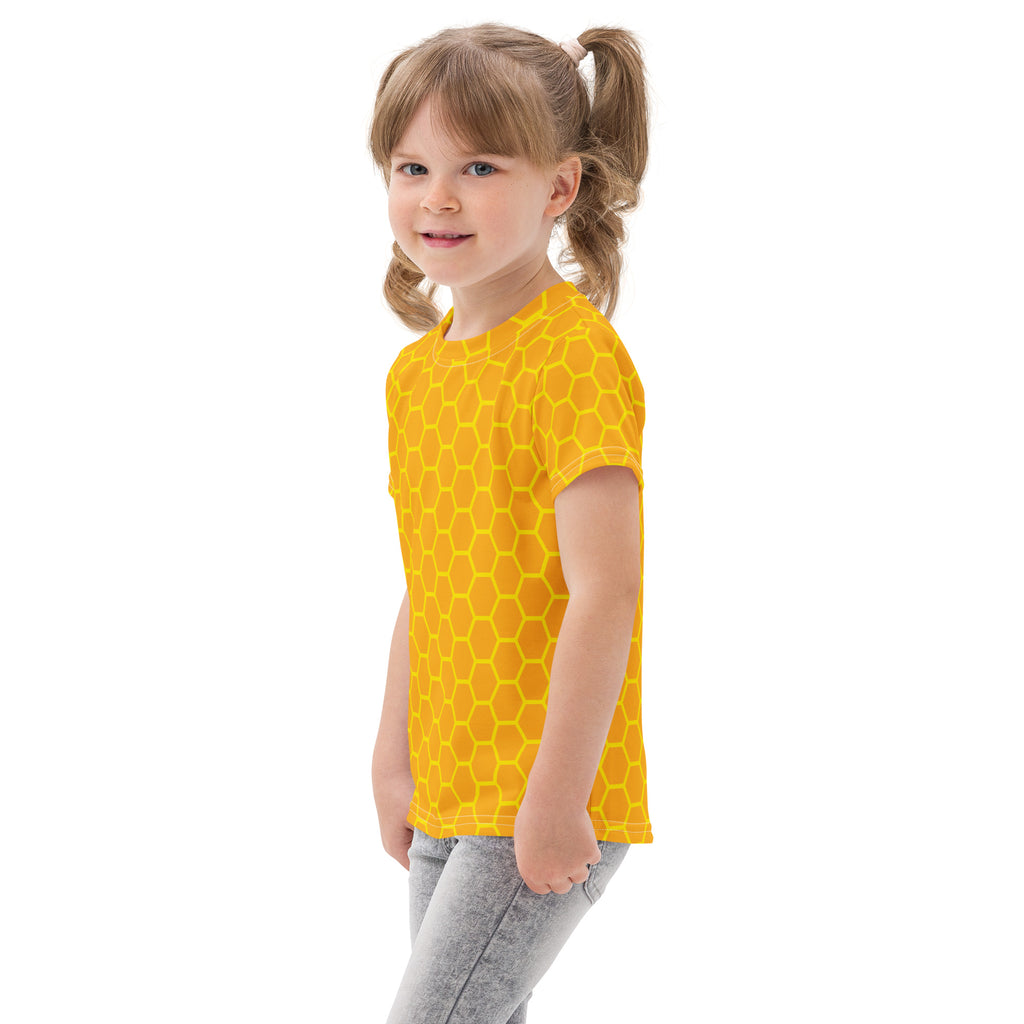 Kids Honeycomb Cotton T-Shirt