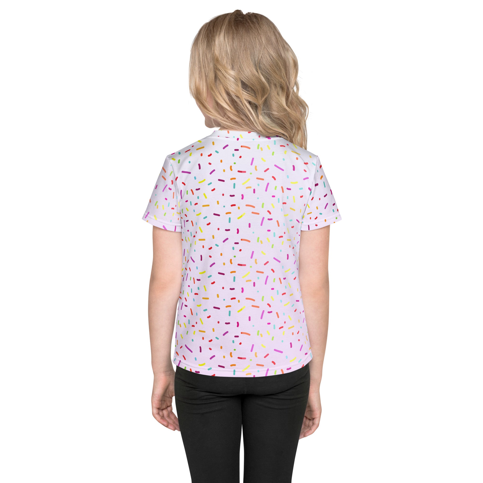 Girls Colorful Sprinkles T-Shirt