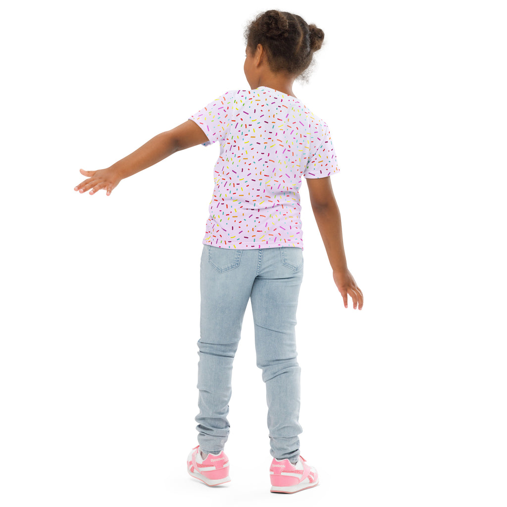 Girls Colorful Sprinkles T-Shirt